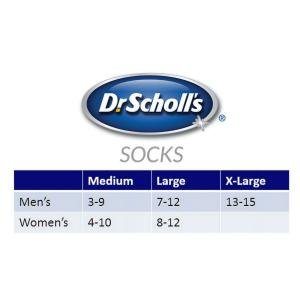 Dr. Scholl's Diabetes & Circulatory Health Ankle Socks White Large 1pr