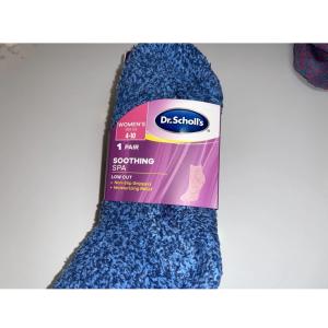 Dr. Scholl's Women's 2 Pk Spa Low Cut Socks With Treads - 2 Pr