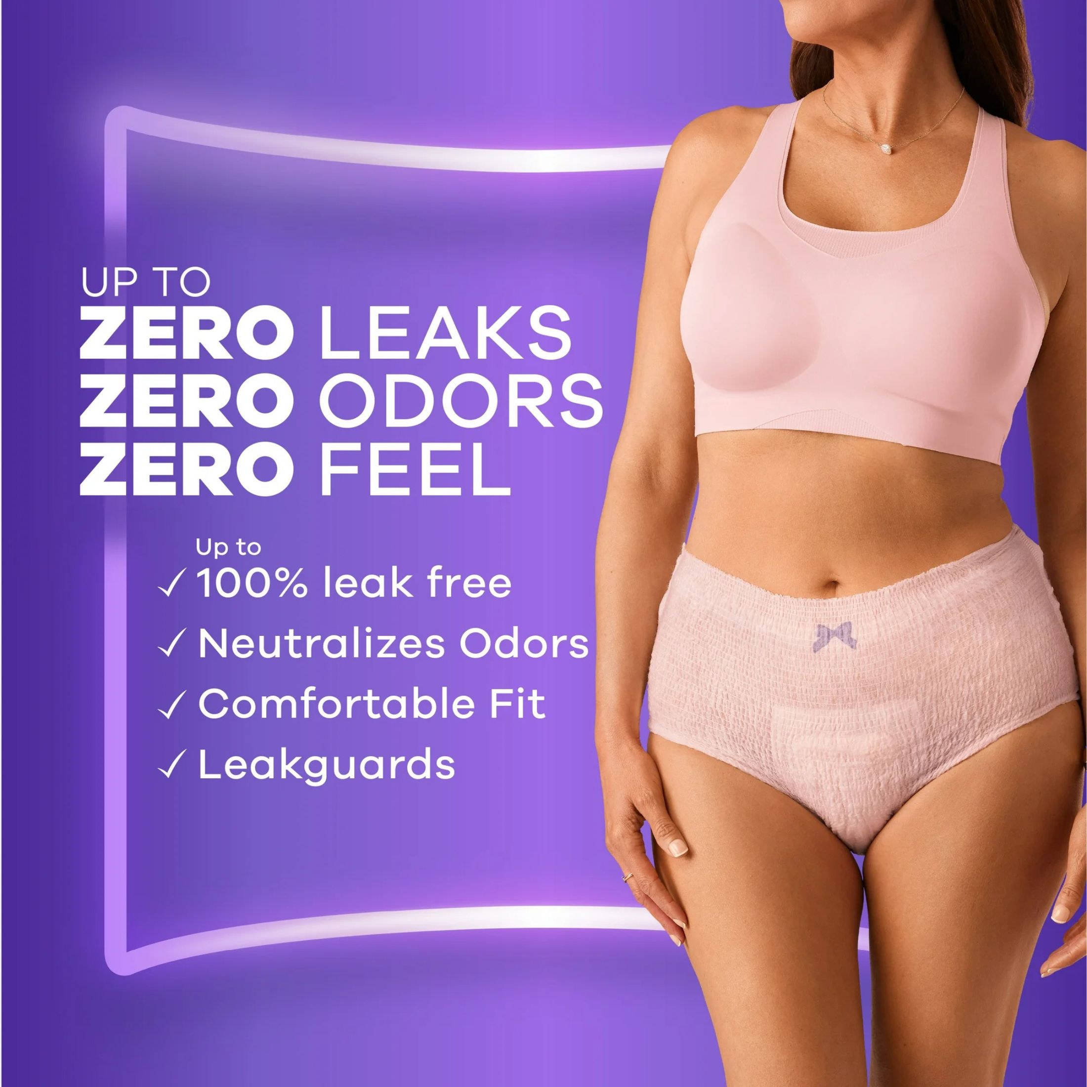 Always Discreet Adult Incontinence Underwear For Women Maximum Absorbency, XL Sizes 20 To 26