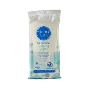 No Rinse Cleansing & Deodorizing Bathing Wipes
