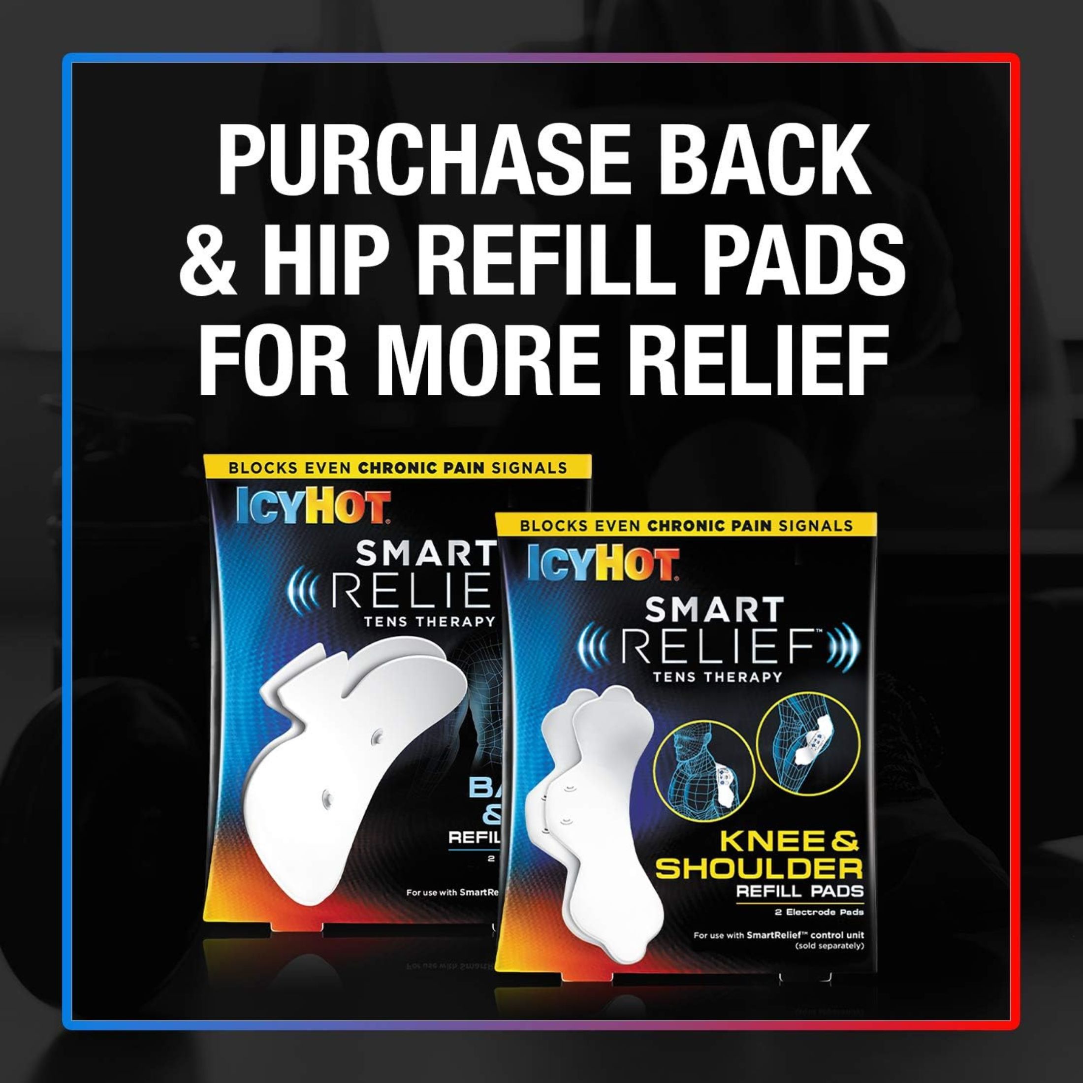 Icy Hot Smart Relief TENS Therapy Back Pain Starter Kit