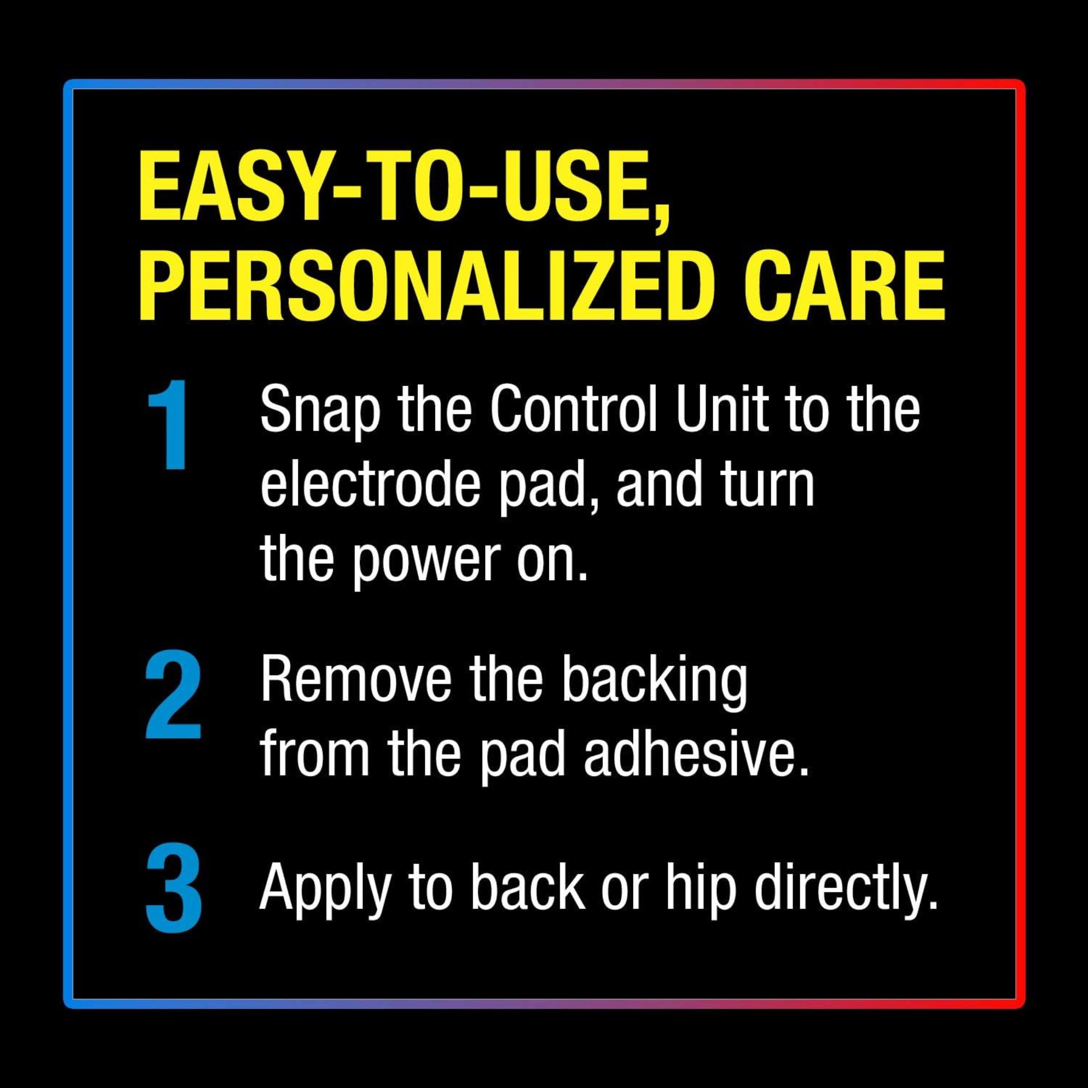 Icy Hot Smart Relief TENS Therapy Back Pain Starter Kit