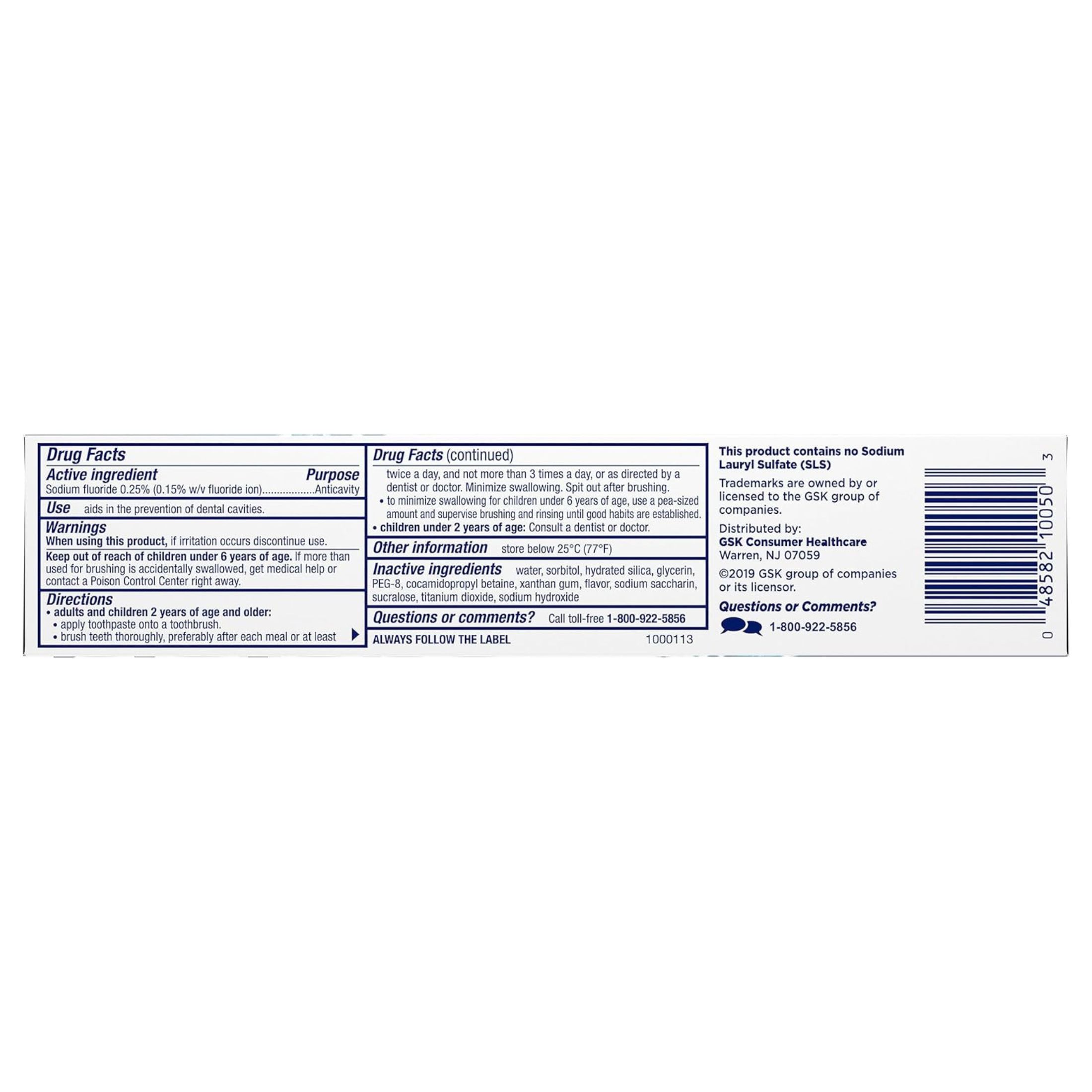 Biotene Fresh Mint Original Fluoride Toothpaste, 4.3 Ounce