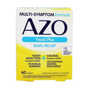 Azo Multi Symptom Formula Yeast Plus Dual Relief Tablets