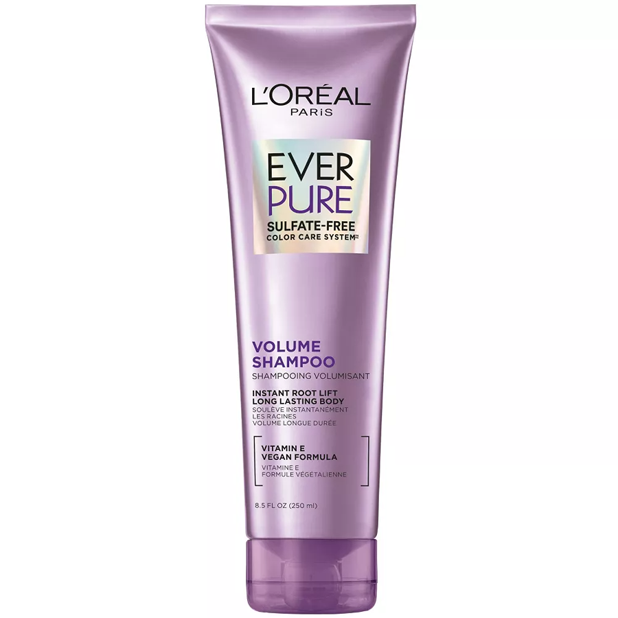 L'Oreal Paris EverPure Sulfate Free Volume Shampoo, With Lotus Fl