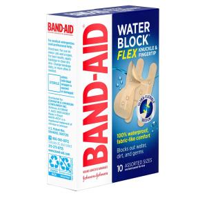 Band-Aid Water Block Flex Assorted Sizes Adhesive Bandages
