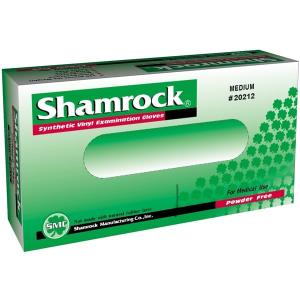 Shamrock Vinyl Clear Powder Free Examination Gloves, 20000 Series
