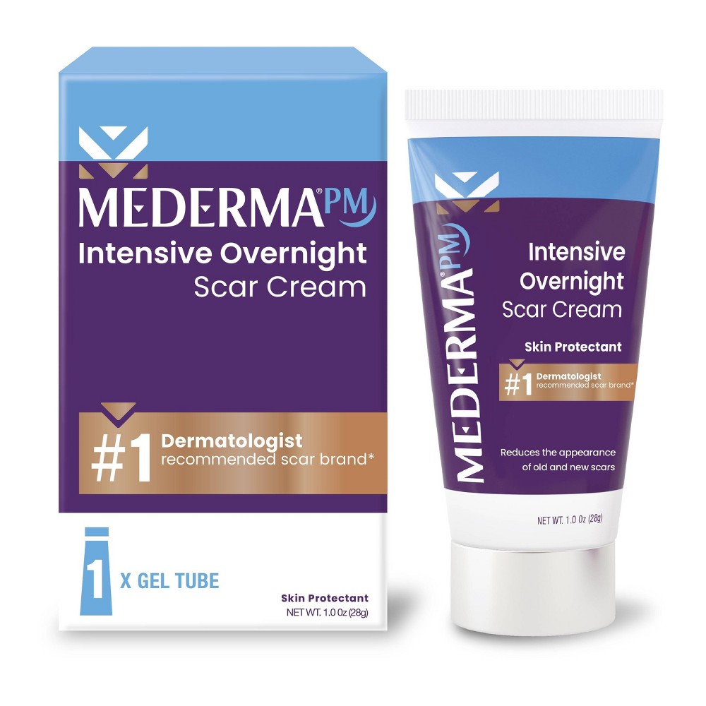 Mederma PM Intensive Overnight Scar Cream, 1 Oz