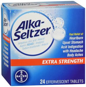Alka-Seltzer Extra Strength Antacid Effervescent Tablets