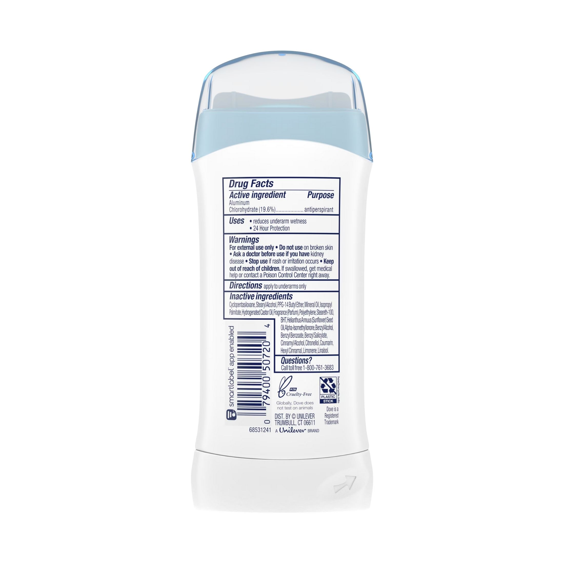 brands Dove Women Invisible Solid Powder Antiperspirant Deodorant Stick