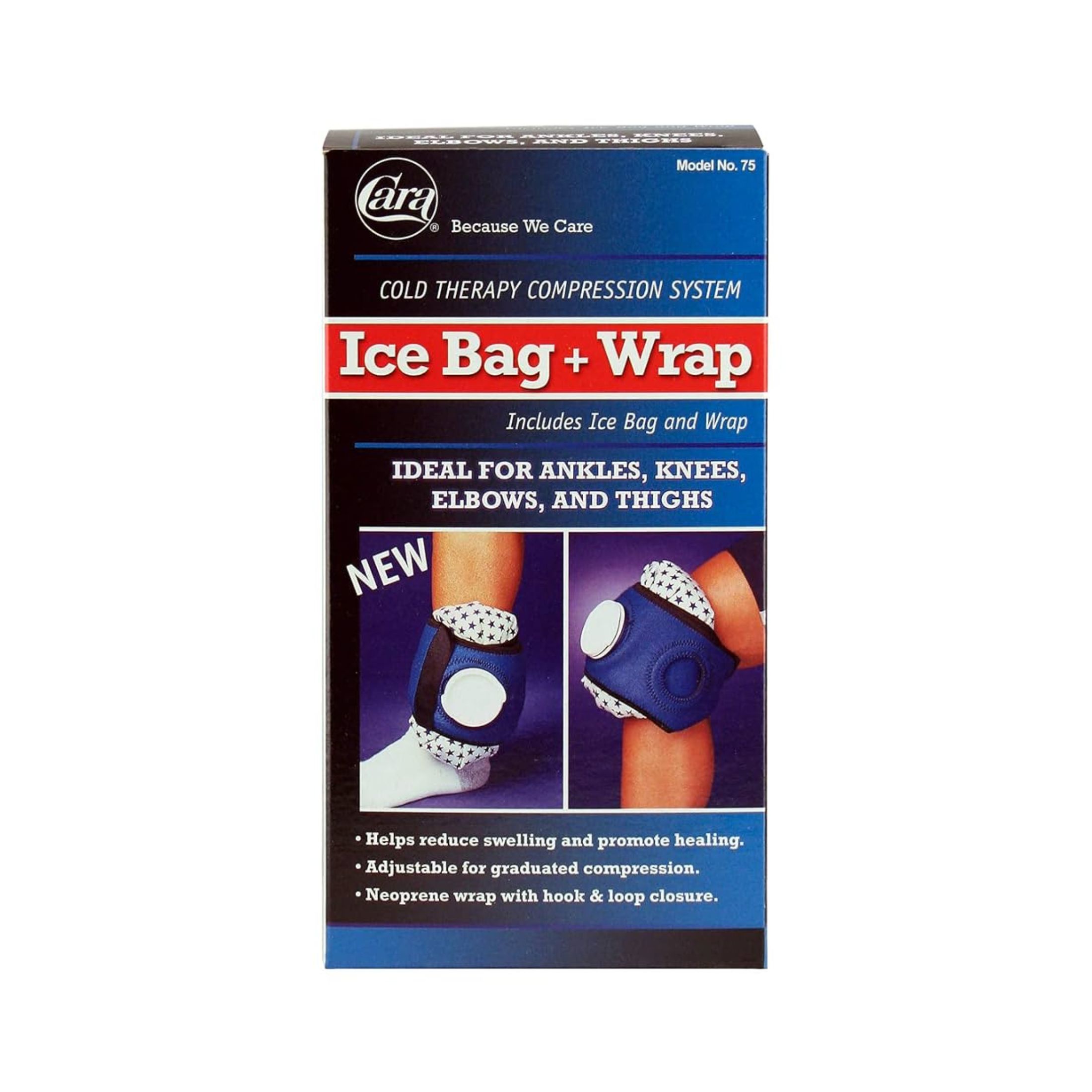 Cara Compression Ice Bag With Wrap Strap