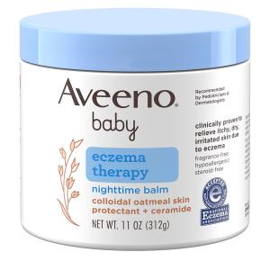 Aveeno Baby Eczema Therapy Nighttime Balm Colloidal Oatmeal 11 Oz