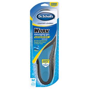 Dr Scholl's Comfort & Energy Work Insoles For Men, Size 8-14, 1 Pair