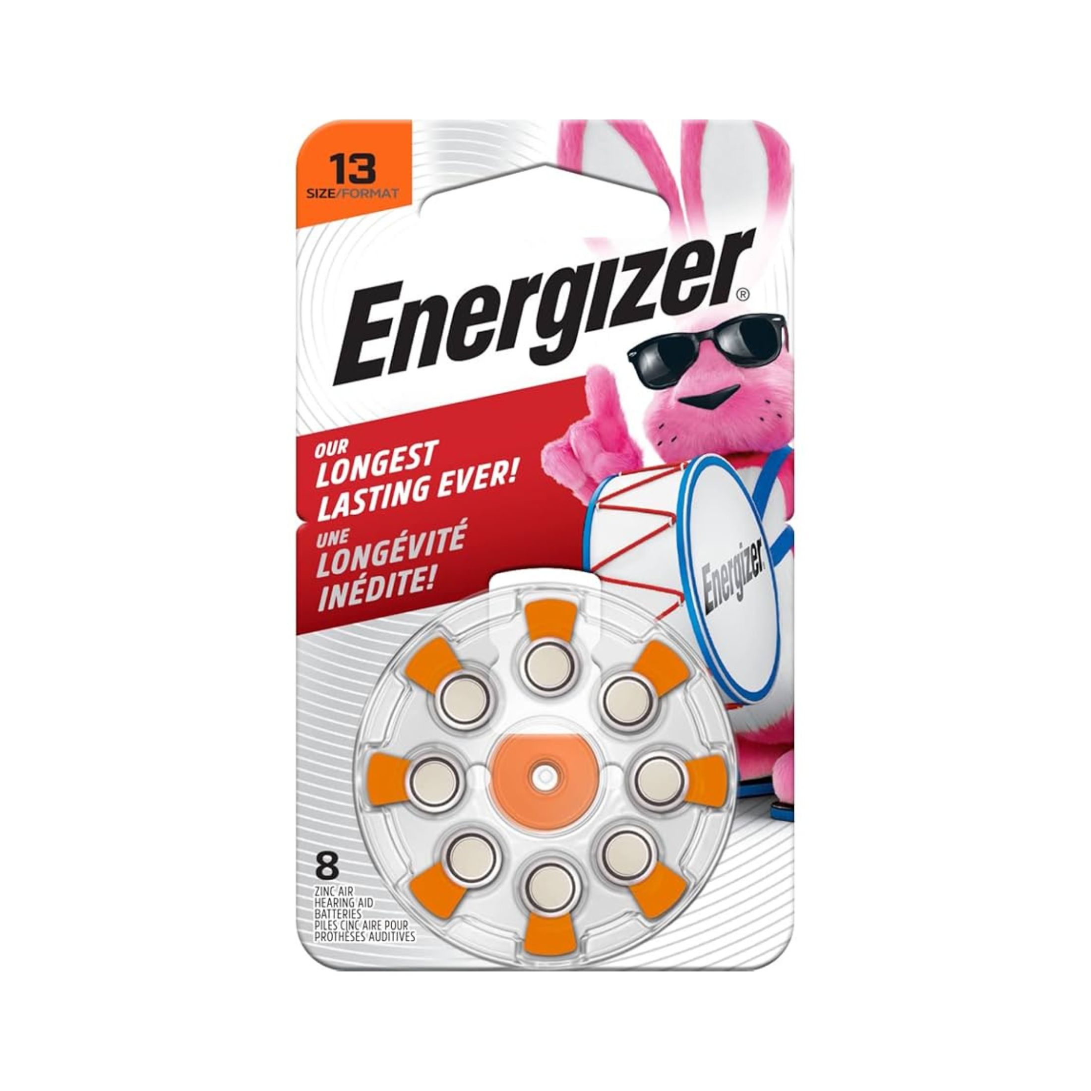Energizer EZ Turn & Lock Hearing Aid Size 13 Batteries