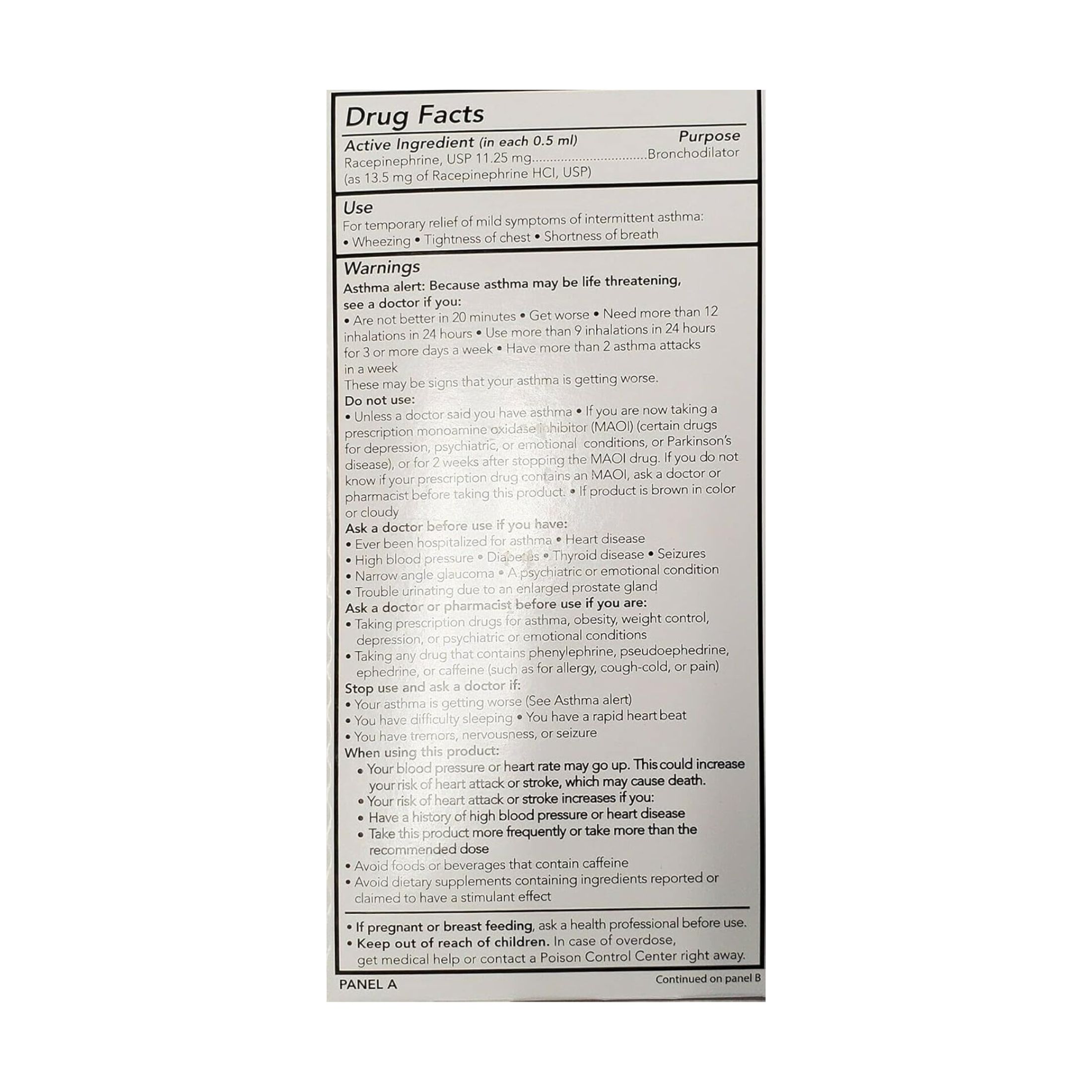 Asthmanefrin For Asthma Relief