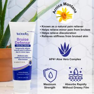 Triderma MD Diabetic Bruise Defense Healing Cream - 4.2 Oz