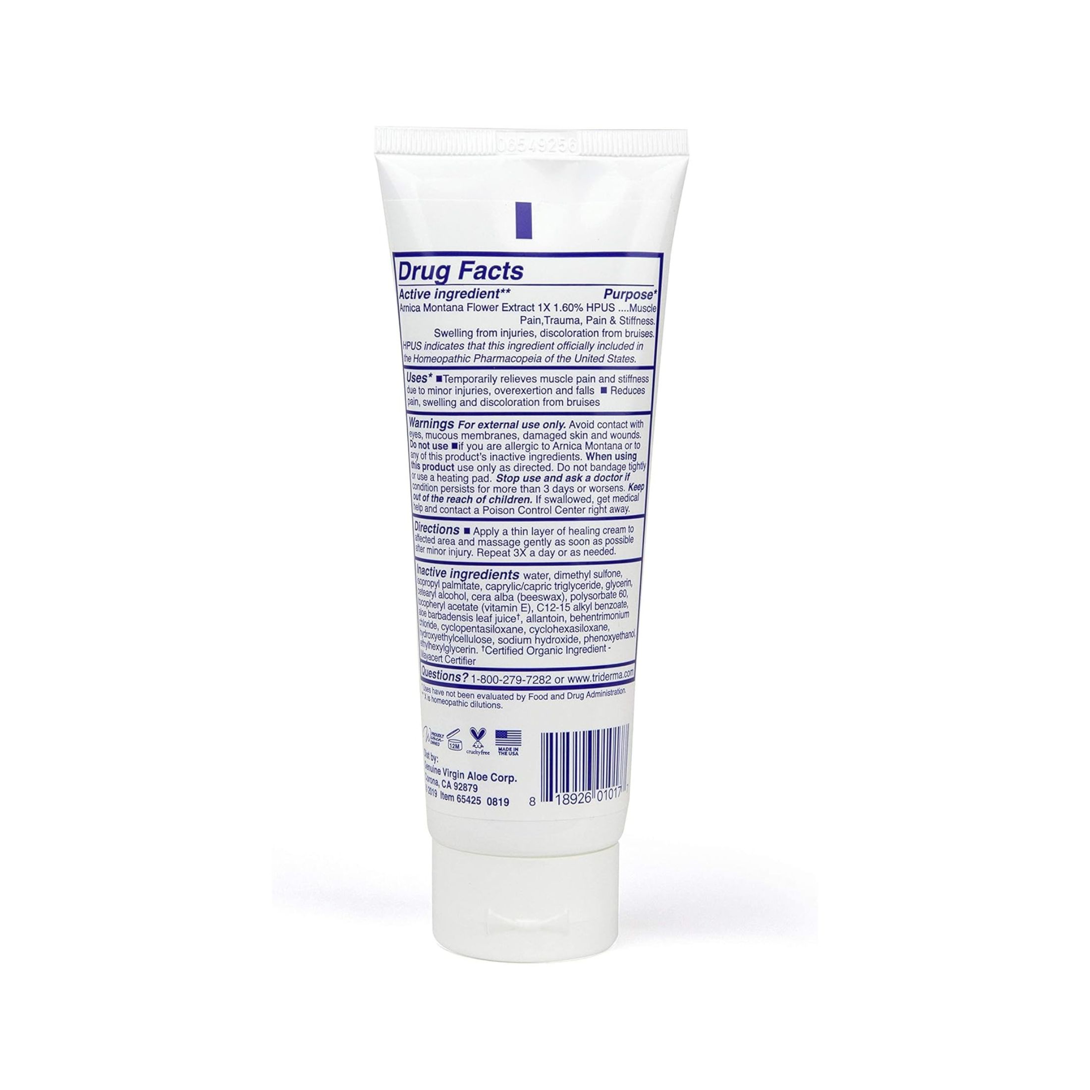 Triderma MD Diabetic Bruise Defense Healing Cream - 4.2 Oz