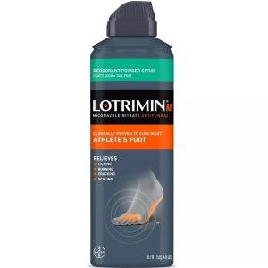 Lotrimin Ultra Antifungal Spray Deodorant Powder Athlete's Foot Treatment - 4.6oz