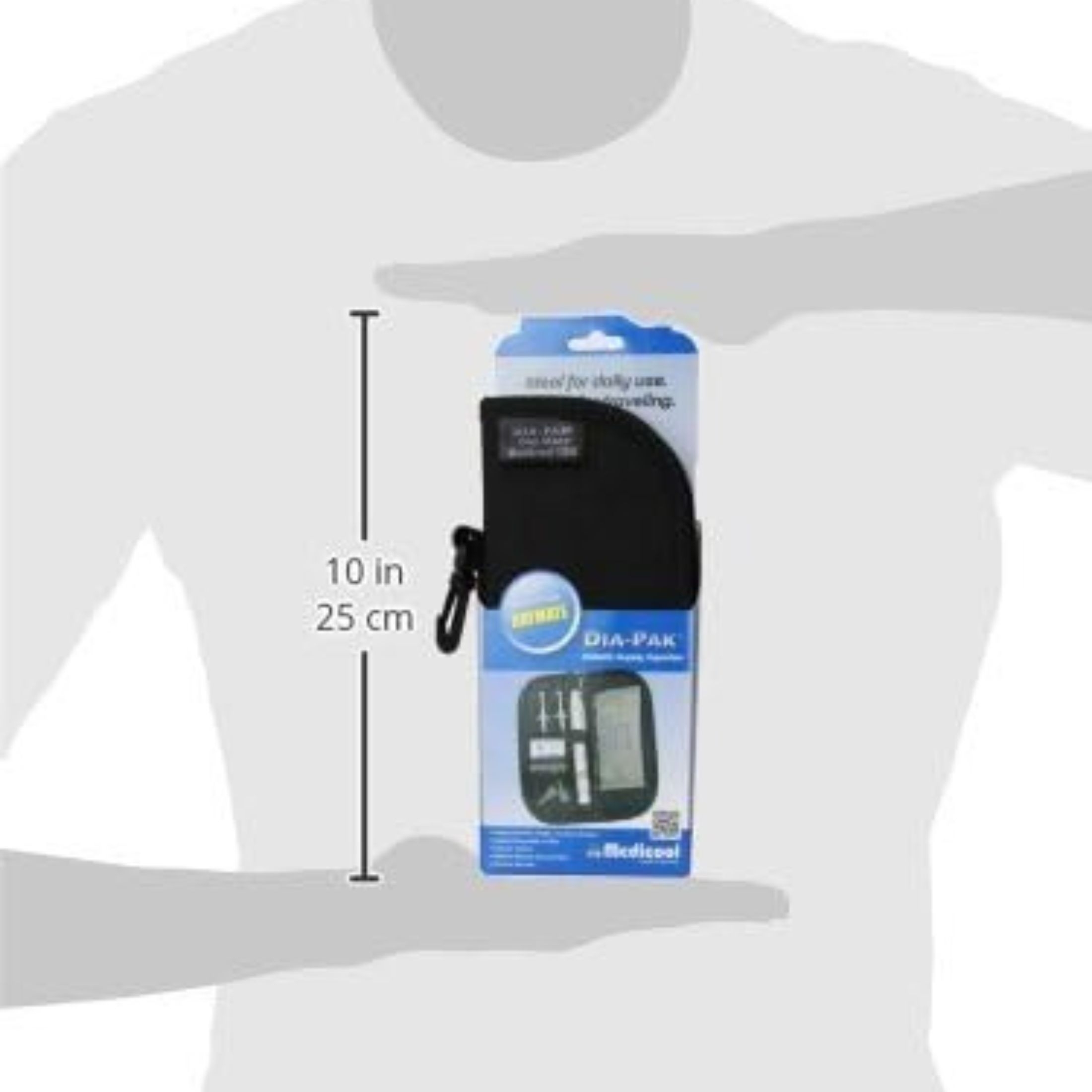 Medicool Dia-Pak Deluxe Diabetic Supply Organizer