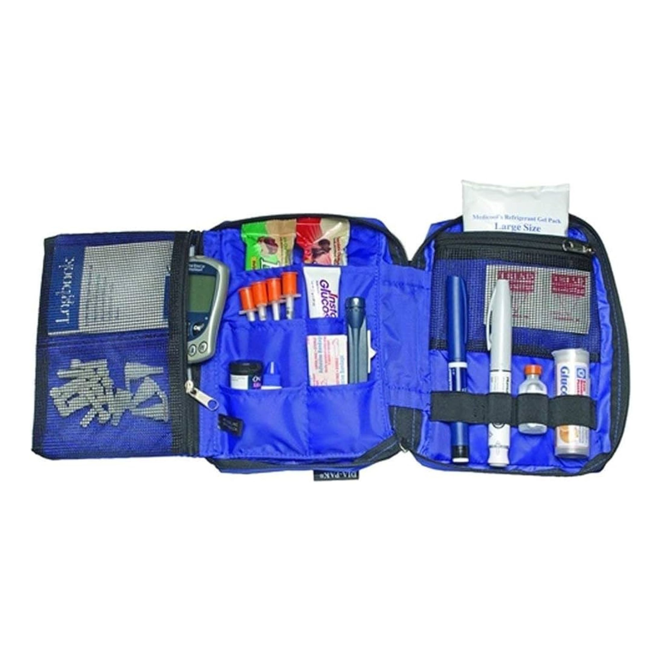 Medicool Dia-Pak Deluxe Diabetic Supply Organizer