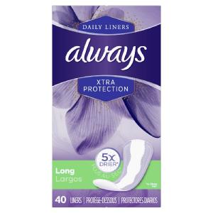 Always Anti-Bunch Xtra Protection Daily Liners Long Unscented, Anti Bunch Helps You Feel Comfortable