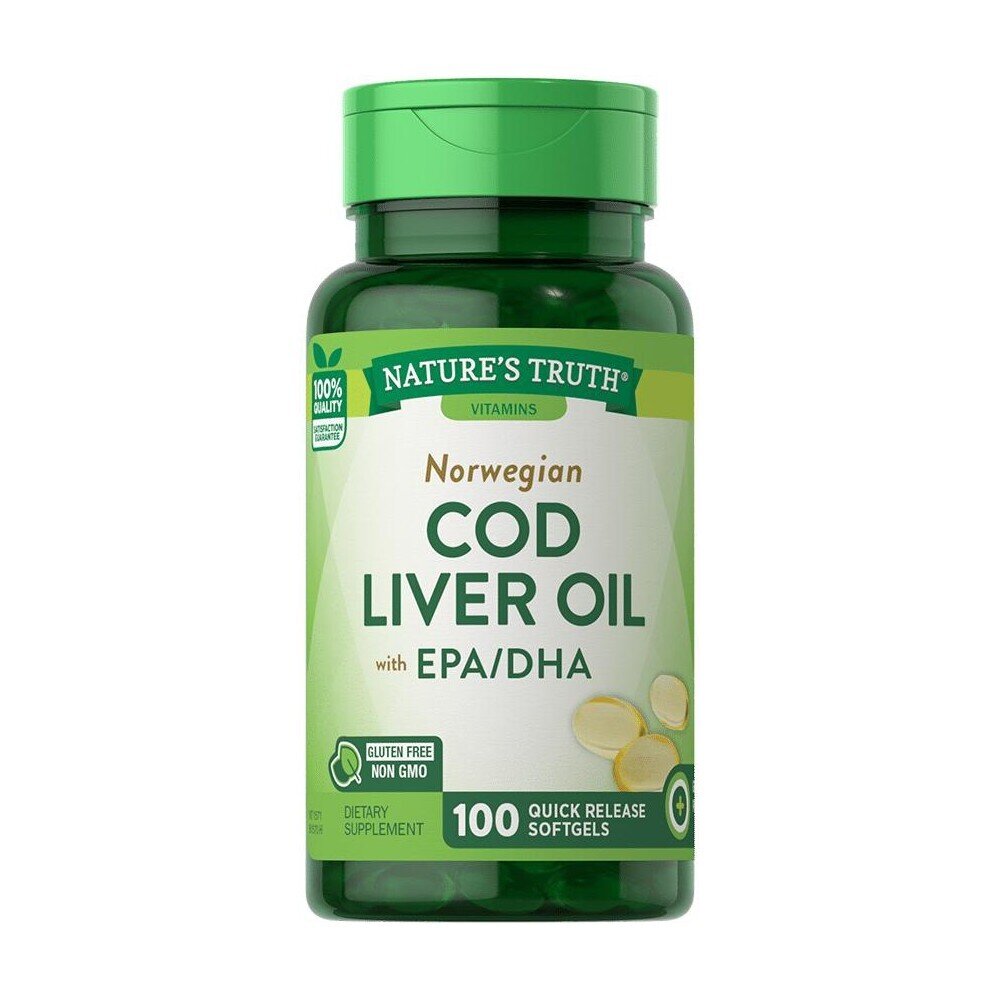 Nature's Truth Norwegian Cod Liver Oil With EPA / DHA