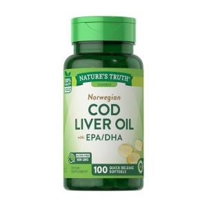 Nature's Truth Norwegian Cod Liver Oil With EPA / DHA