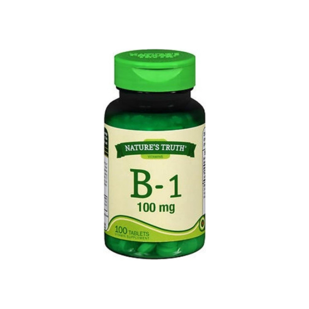 Nature's Truth Vitamin B 1 100 Mg Tablets