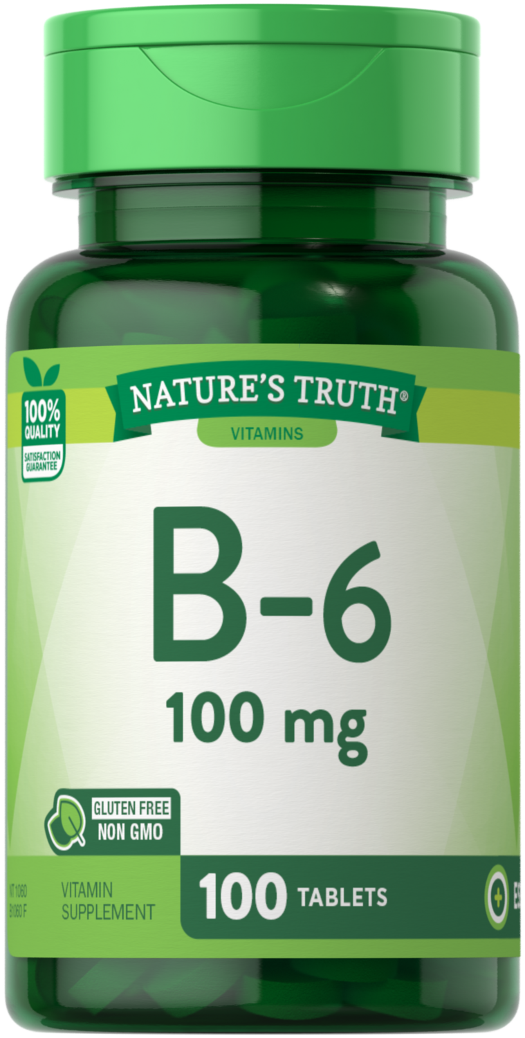 Nature's Truth Vitamin B-6 100 Mg Tablets