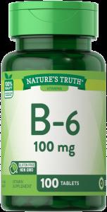 Nature's Truth Vitamin B-6 100 Mg Tablets