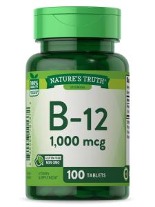 Nature's Truth B 12 Vitamin 1000 Mcg Tablets