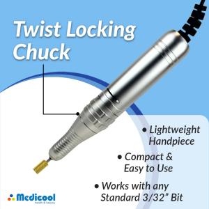 Medicool Turbo File 2 Professional Electric Nail Filing System
