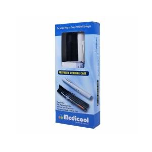 Medicool Prefilled Syringe Cases - 1 Black, 1 White