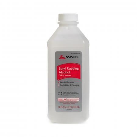McKesson Swan Ethyl Alcohol Antiseptic, 16 Oz. Bottle #1000032333