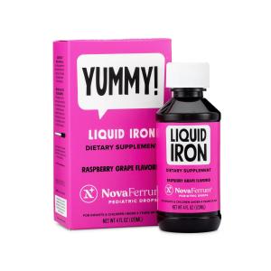 NovaFerrum Pediatric Drops Liquid Iron Supplement - 4 Oz
