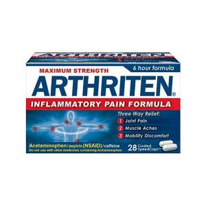 Arthriten Maximum Strength Coated SpeedCaps Pain Reliever 28 Oz