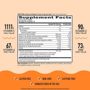 Airborne Original, Immune Support Supplement, Very Berry, 64 Chewable Tablets