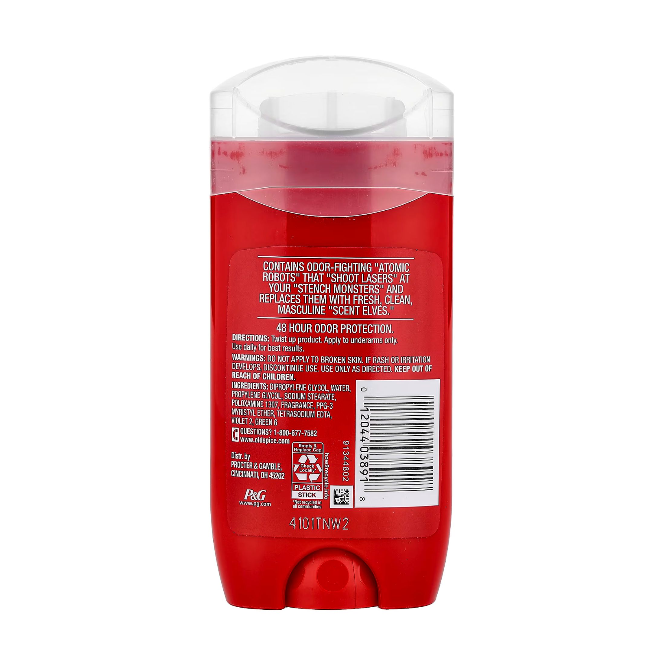 Old Spice Pure Sport High Endurance By 3 Oz Deodorant Stick For Men