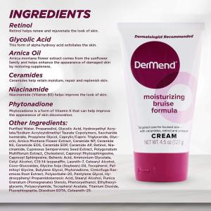 Dermend Moisturizing Bruise Formula Cream 4.50 Oz