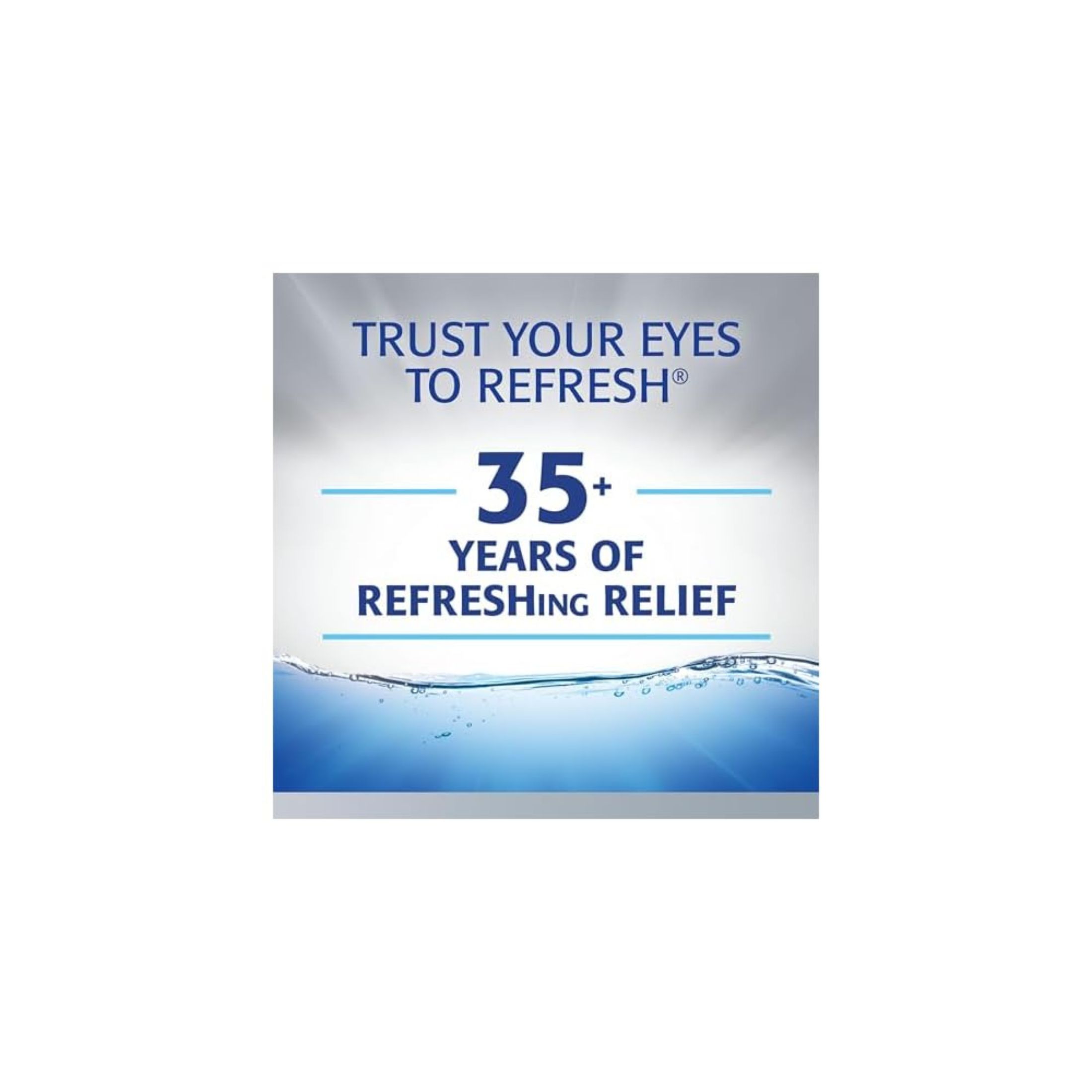 Refresh Optive Advanced Lubricant Eye Drops Single Use Containers