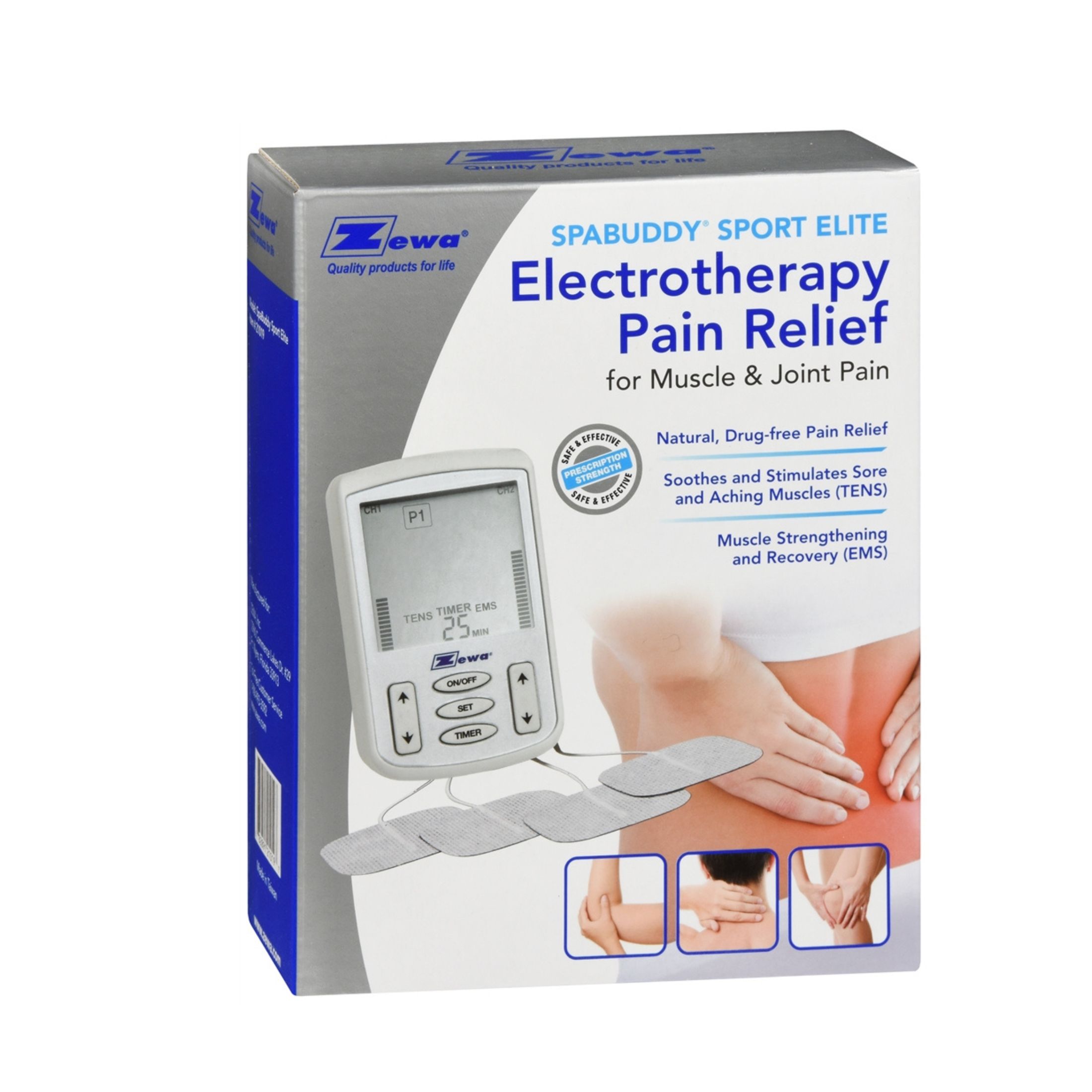 Zewa SpaBuddy Sport - TENS Pain Therapy