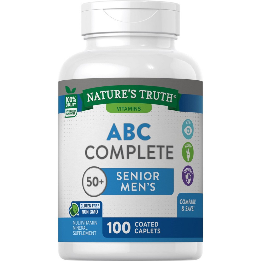 Nature's Truth ABC Complete Senior Men's Multivitamin
