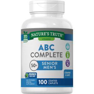 Nature's Truth ABC Complete Senior Men's Multivitamin