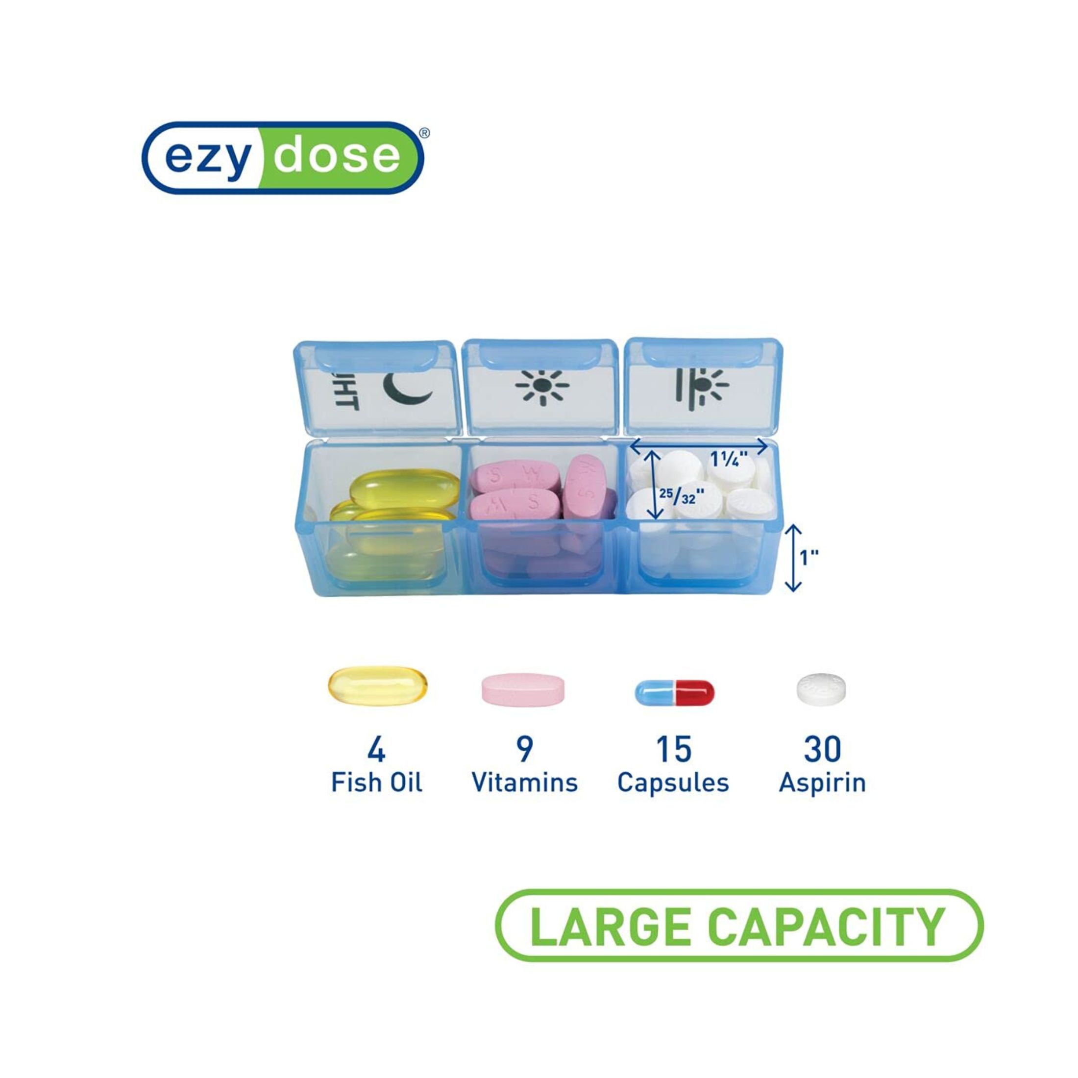 Ezy Dose | 7-day Am/pm Pill Lrg