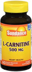 Sundance L-Carnitine 500 Mg - 60 Quick Release Capsules