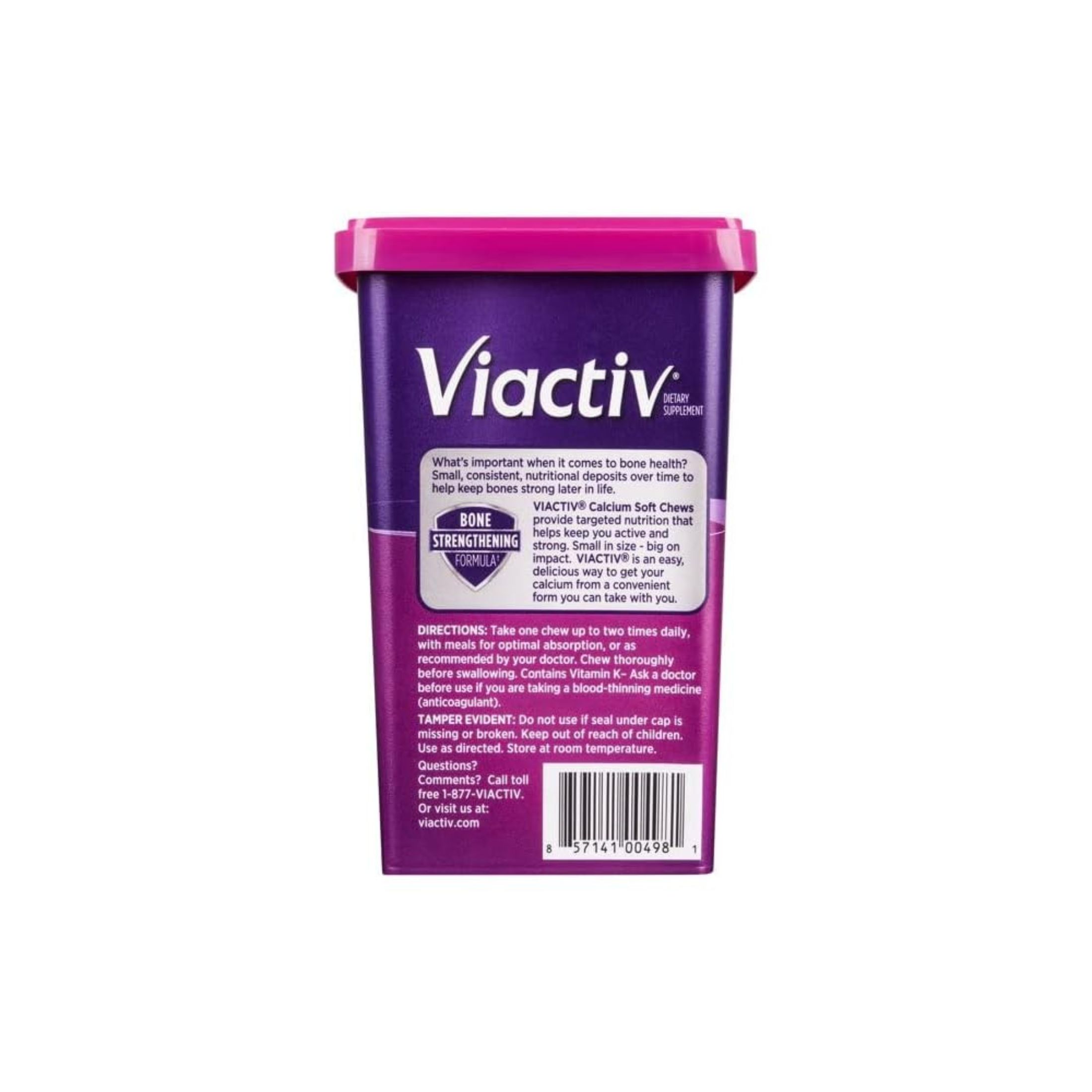 Viactiv Calcium Plus D Dietary Supplement Soft Chews - Caramel - 100ct