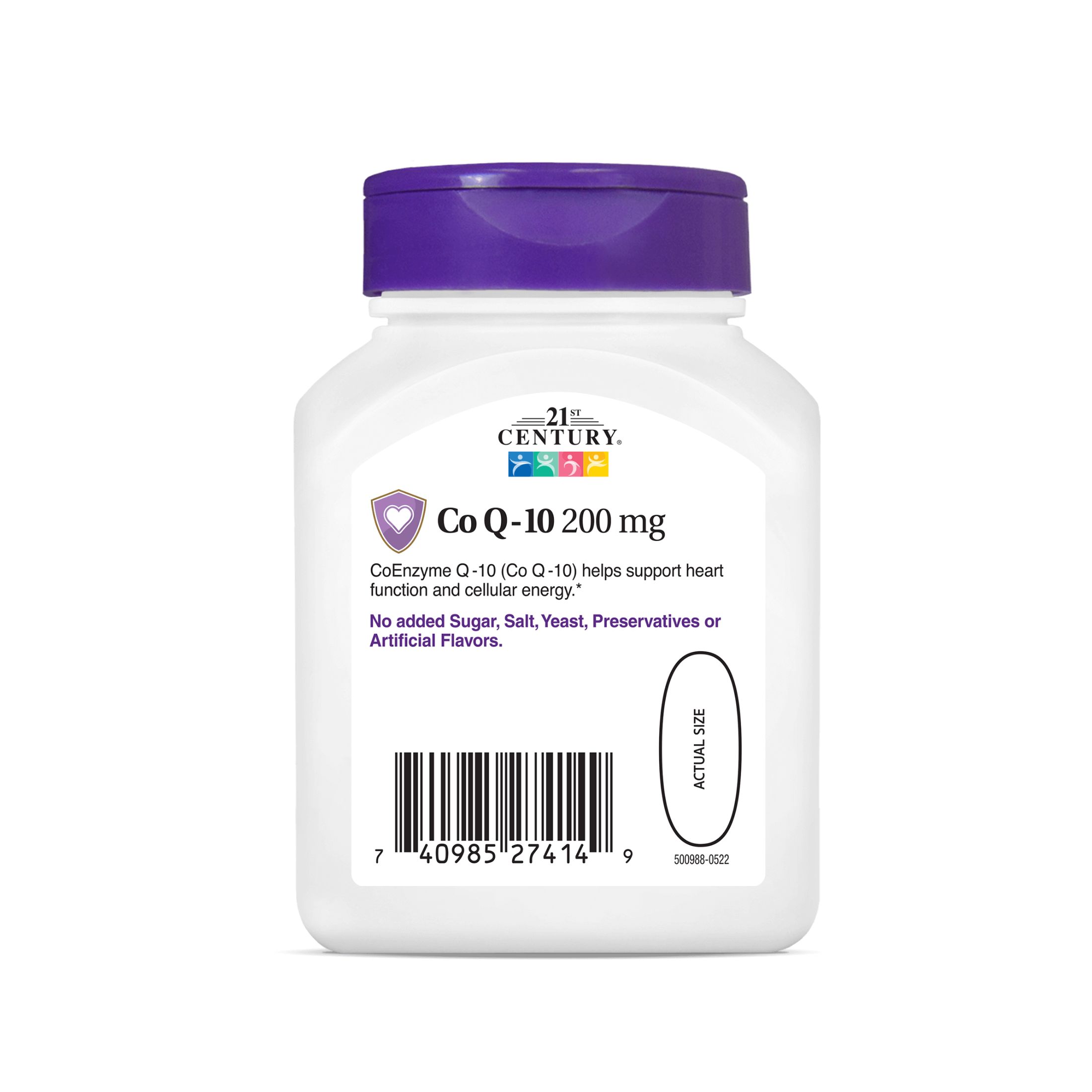 21st Century Co Q10 200 Mg Softgels