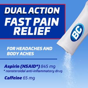 BC Powder Stick Packs Fast Pain Relief
