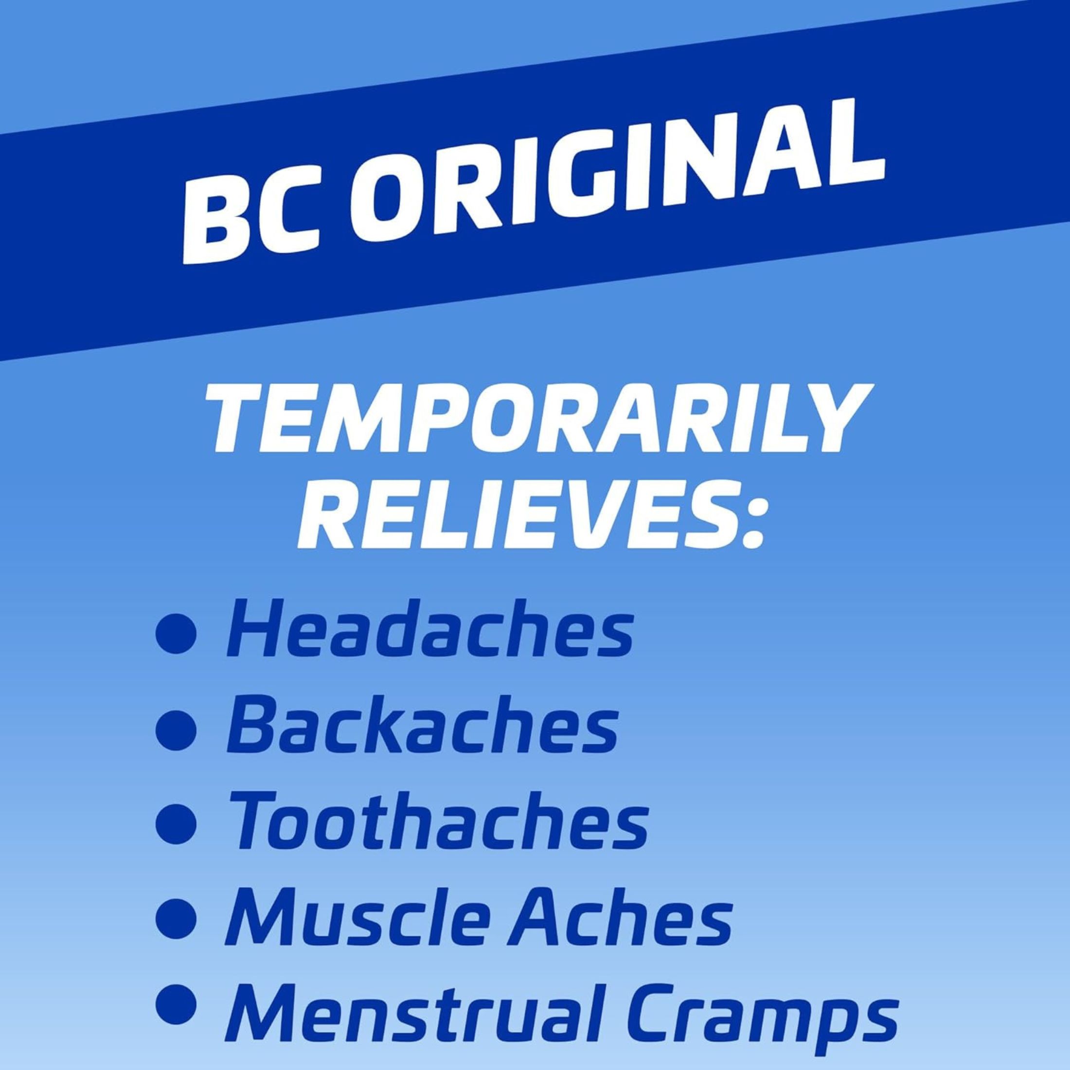 BC Powder Stick Packs Fast Pain Relief