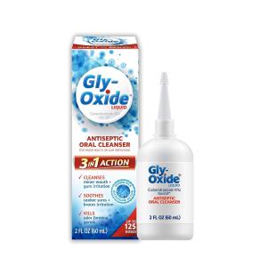 Gly-Oxide Oral Cleanser, Antiseptic, Liquid, 3 In1 Action 2 Fl Oz